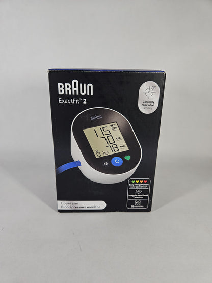 Braun ExactFit 2 Upper Arm Blood Pressure Monitor