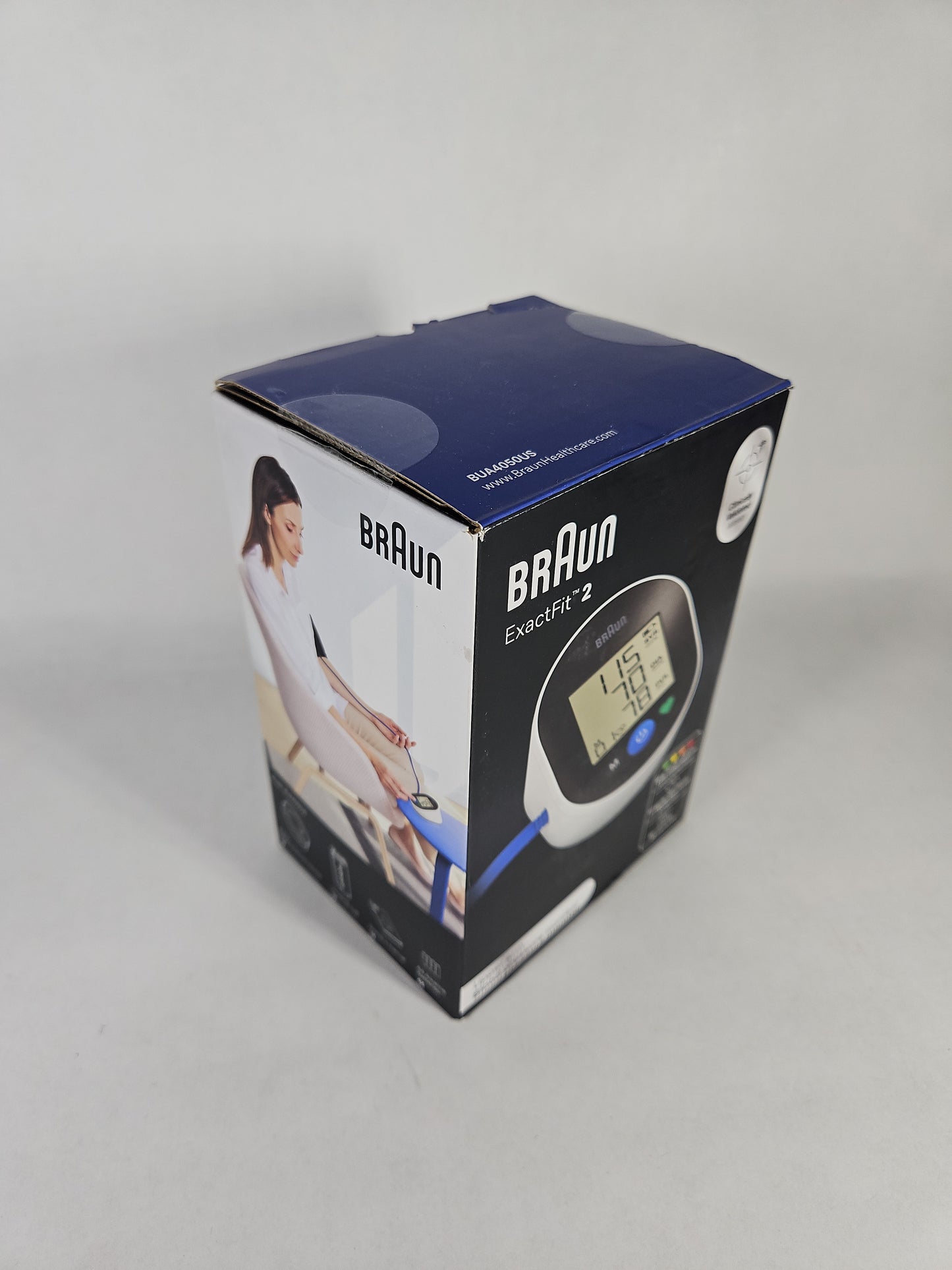 Braun ExactFit 2 Upper Arm Blood Pressure Monitor