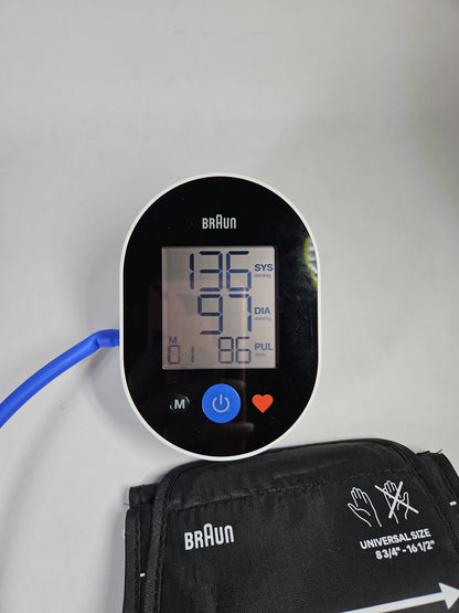 Braun ExactFit 2 Upper Arm Blood Pressure Monitor