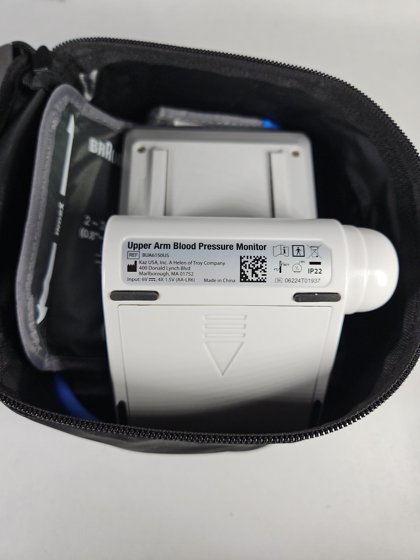 Braun ExactFit 3 Upper Arm Blood Pressure Monitor