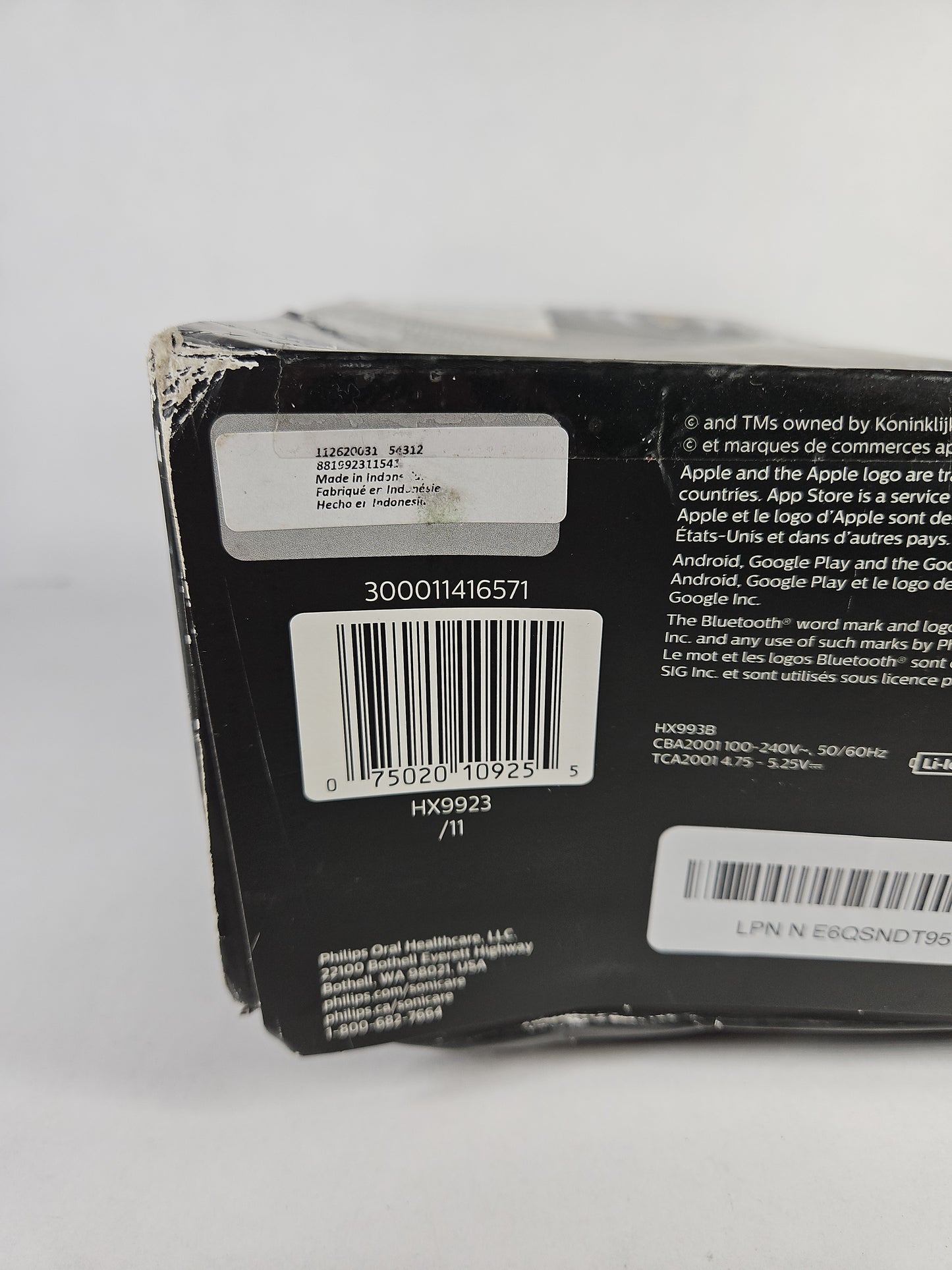 Philips Sonicare DiamondClean Smart 9500 Rechargeable Electric Toothbrush