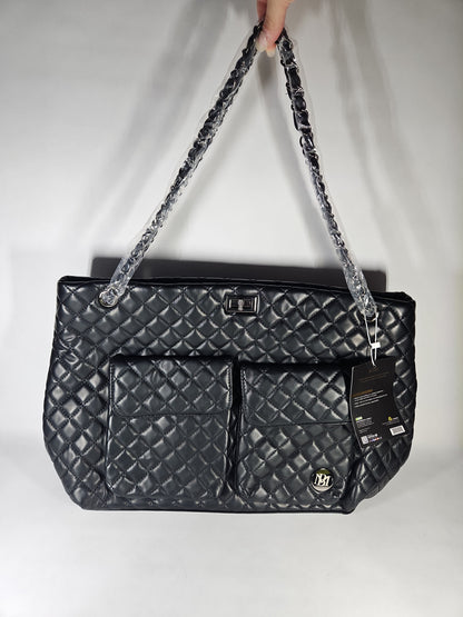 Badgley Mischka Diana Travel Weekender Bag – Black