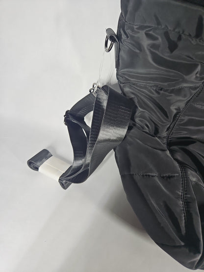 Alexis Bendel Large Nylon Weekender Tote Bag – Black