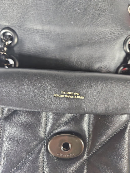 Coach Tabby Shoulder Bag 20 With Pillow Quilting – Smooth Leather/Pewter/Black