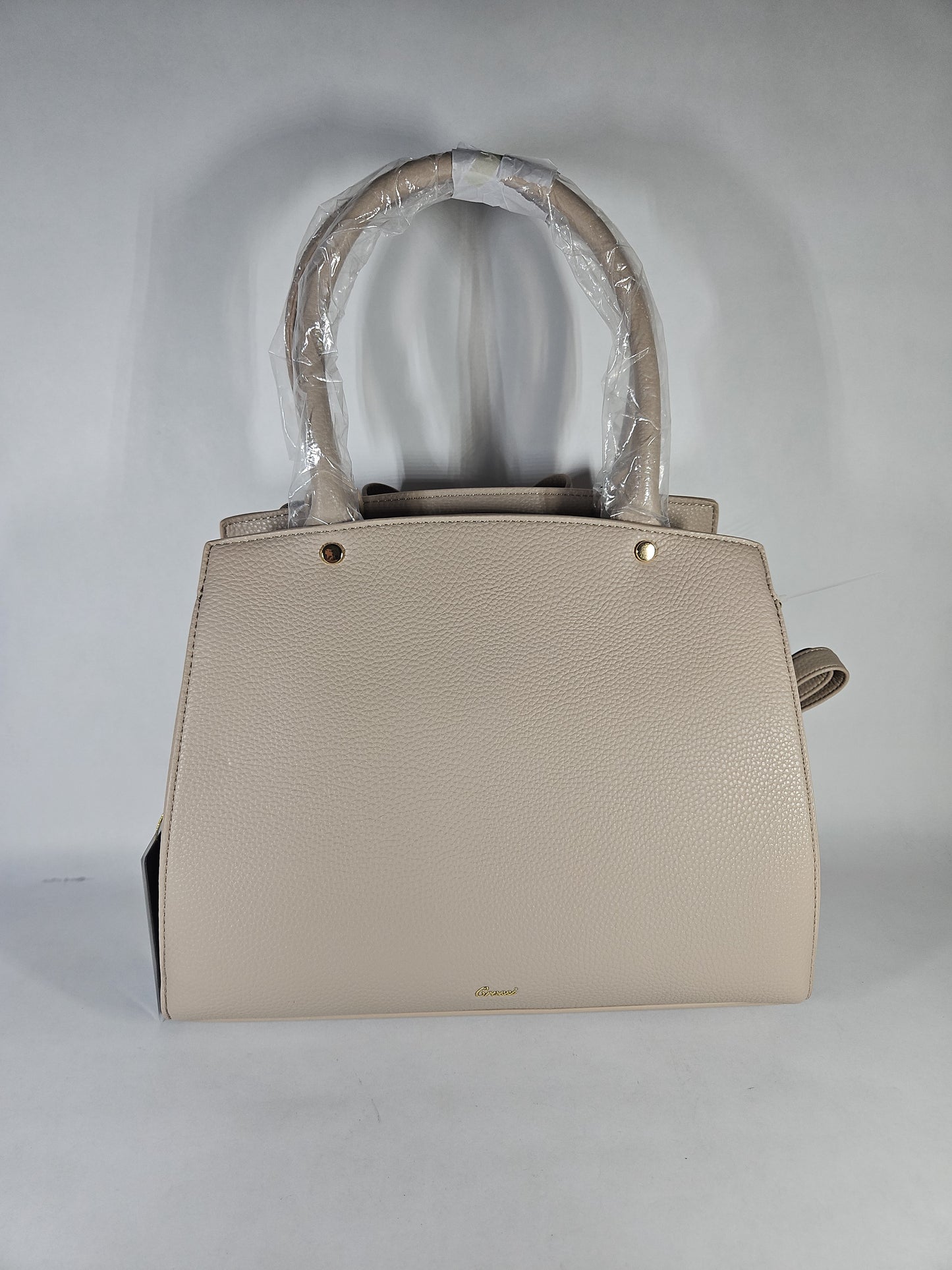 Crossi Grace Bowtie Top Handle Satchel – Ivory