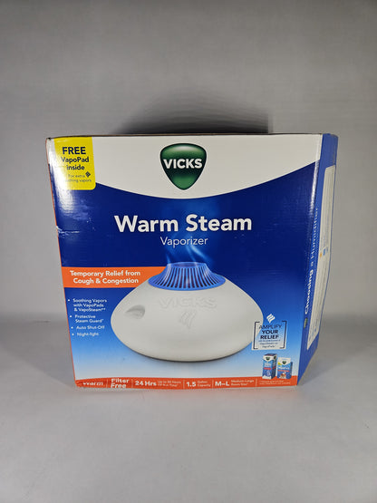 Vicks Warm Steam Vaporizer & Humidifier – 1.5 Gallon