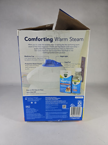 Vicks Warm Steam Vaporizer & Humidifier – 1.5 Gallon