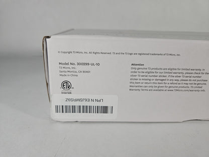 T3 SinglePass Curl X 1" Ceramic Extra-Long Barrel Curling Iron