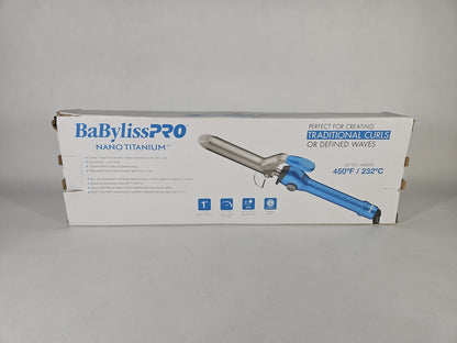 BaBylissPRO Nano Titanium 1" Spring Curling Iron