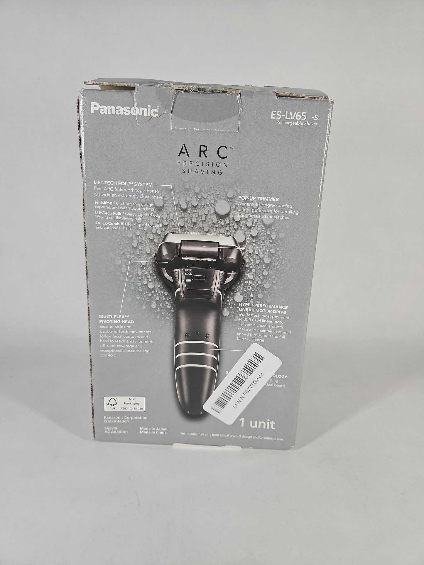 Panasonic ARC5 Electric Razor – Silver - USED