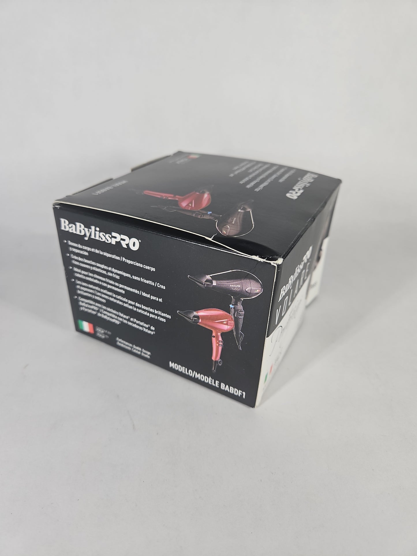 BaBylissPRO Slide-On Diffuser Attachment for Hair Dryer – Black