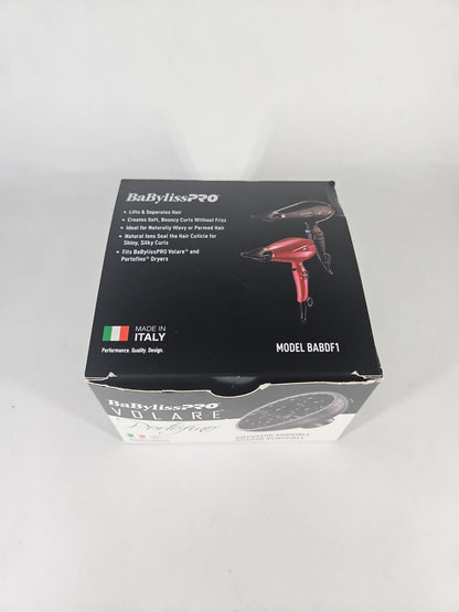 BaBylissPRO Slide-On Diffuser Attachment for Hair Dryer – Black
