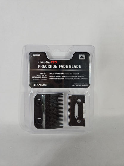 BaBylissPRO Black Titanium Metal Injection Molded MIM Precision Fade Blade - USED
