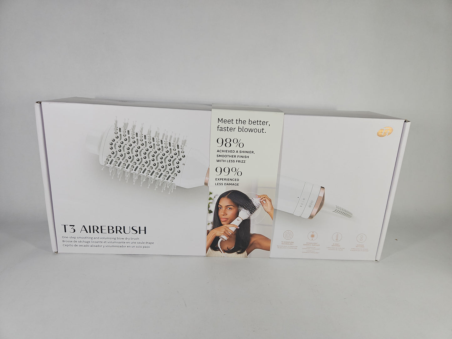 T3 AireBrush One-Step Smoothing &amp; Volumizing Hair Dryer Brush