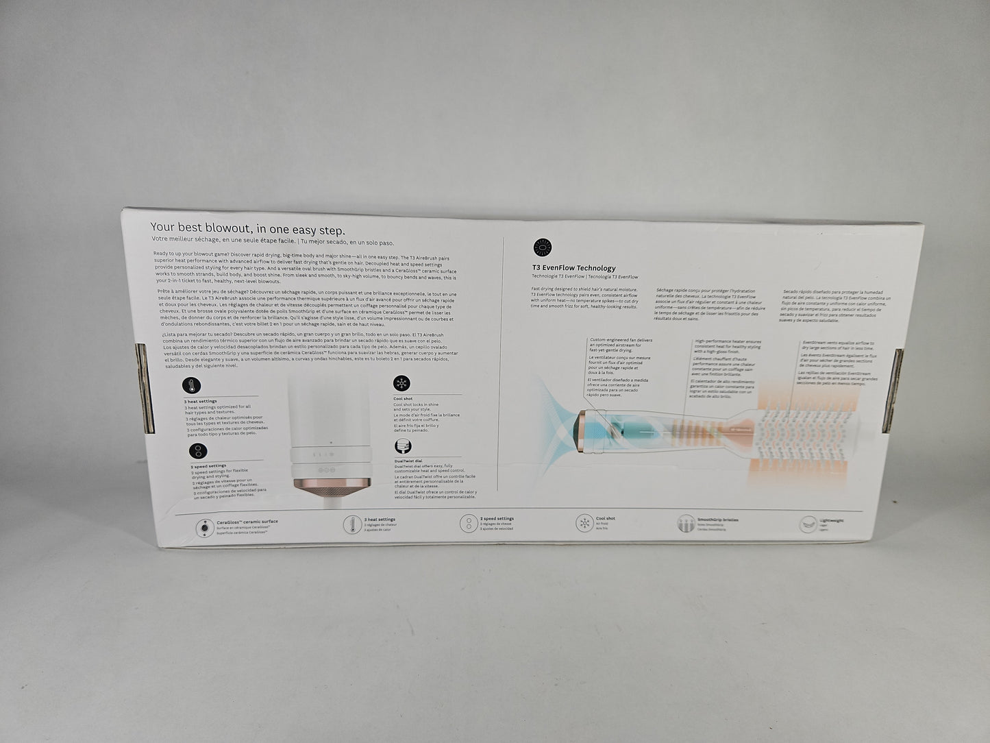 T3 AireBrush One-Step Smoothing &amp; Volumizing Hair Dryer Brush
