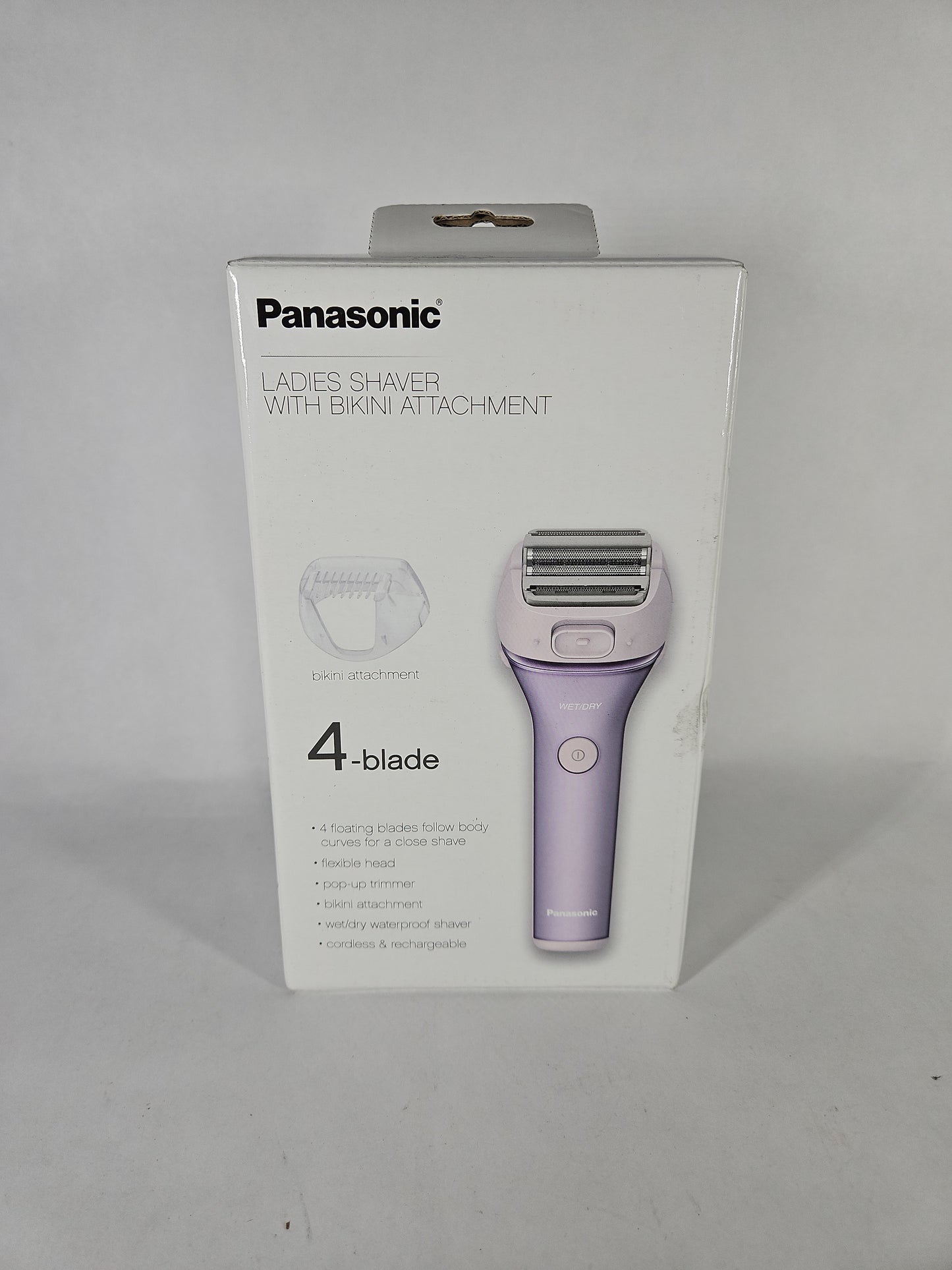 Panasonic Cordless 4-Blade Ladies Shaver with Bikini Attachment