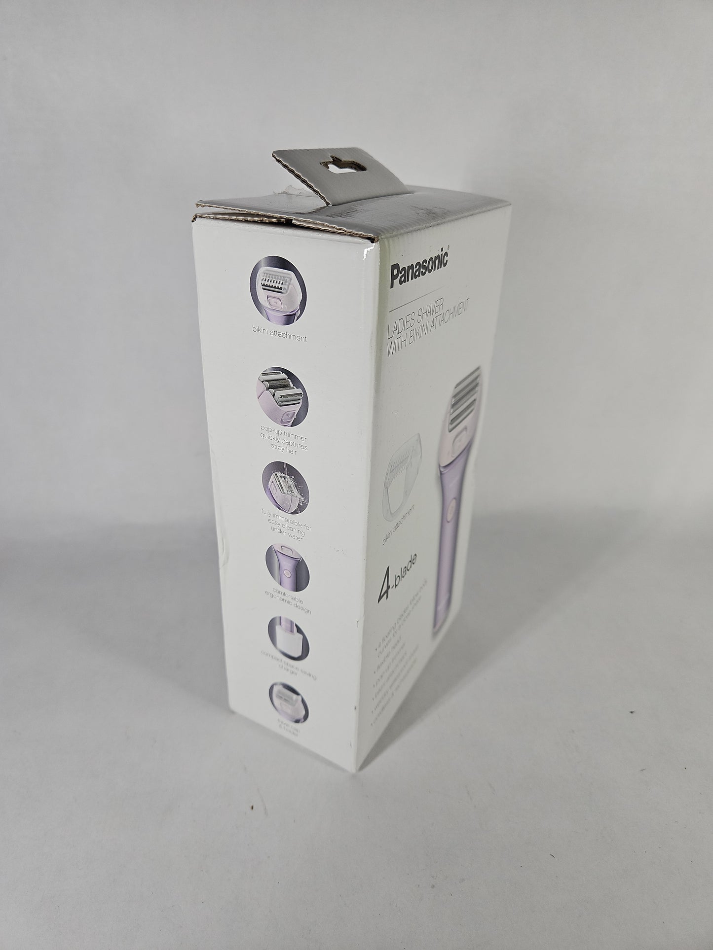 Panasonic Cordless 4-Blade Ladies Shaver with Bikini Attachment