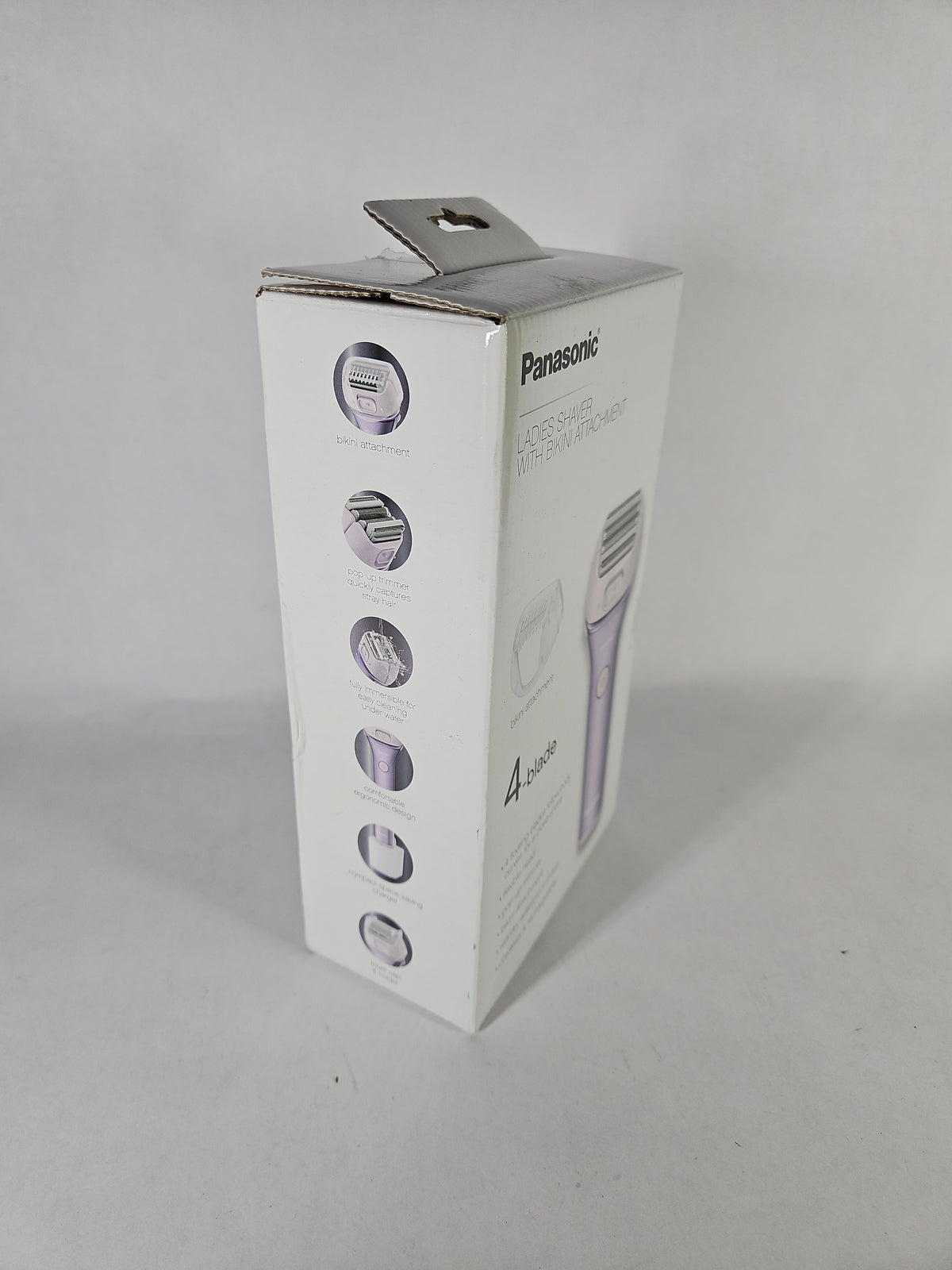 Panasonic Cordless 4-Blade Ladies Shaver with Bikini Attachment