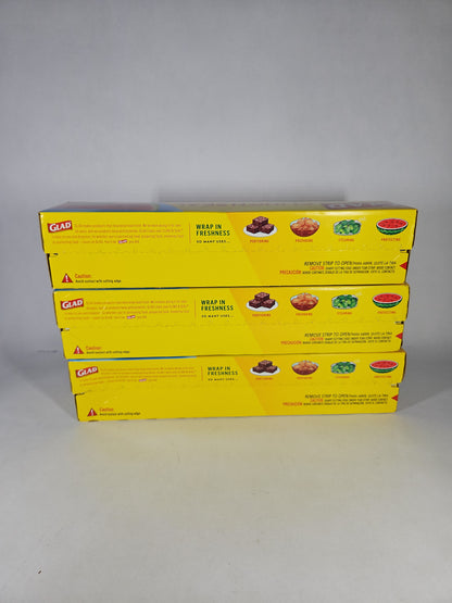 Glad Cling ’N Seal Value Size 3-Pack