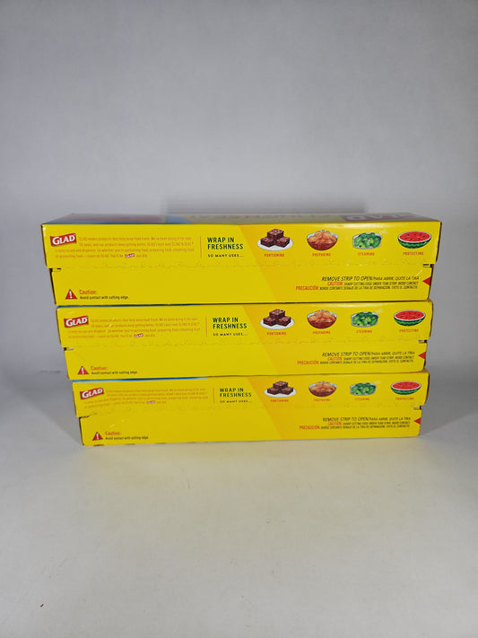 Glad Cling ’N Seal Value Size 3-Pack