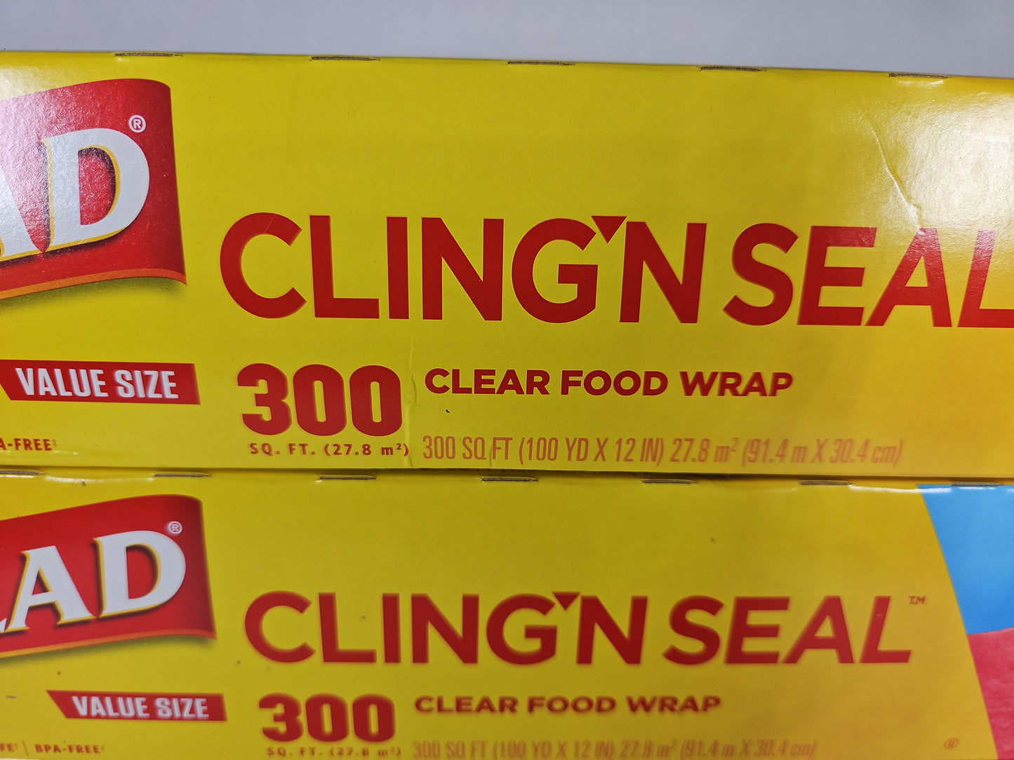 Glad Cling ’N Seal Value Size 3-Pack