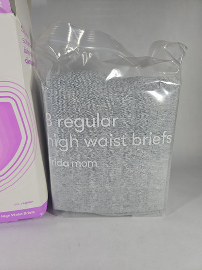 Frida Mom Disposable C-Section Postpartum Underwear – High-Waist Briefs, Regular 8ct