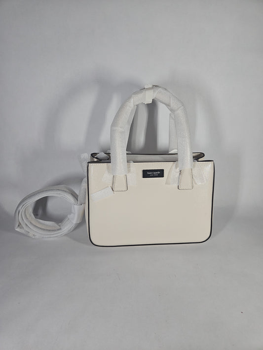 Kate Spade Sam Icon Square Tote – Parchment