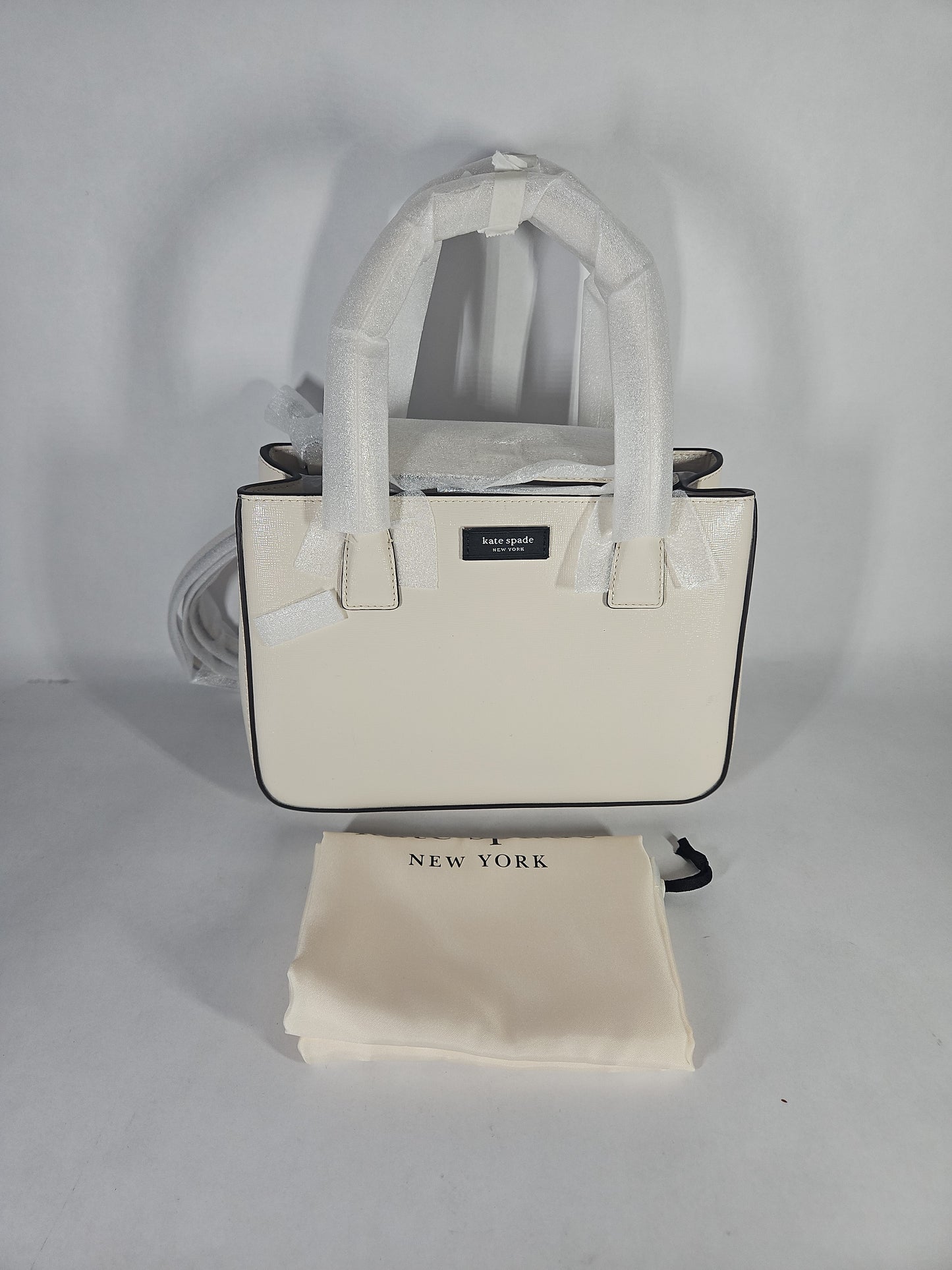 Kate Spade Sam Icon Square Tote – Parchment