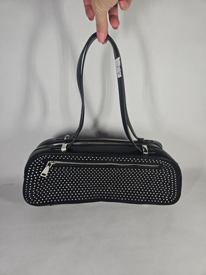 I.N.C. International Concepts Nedda Crystal Satchel - Black