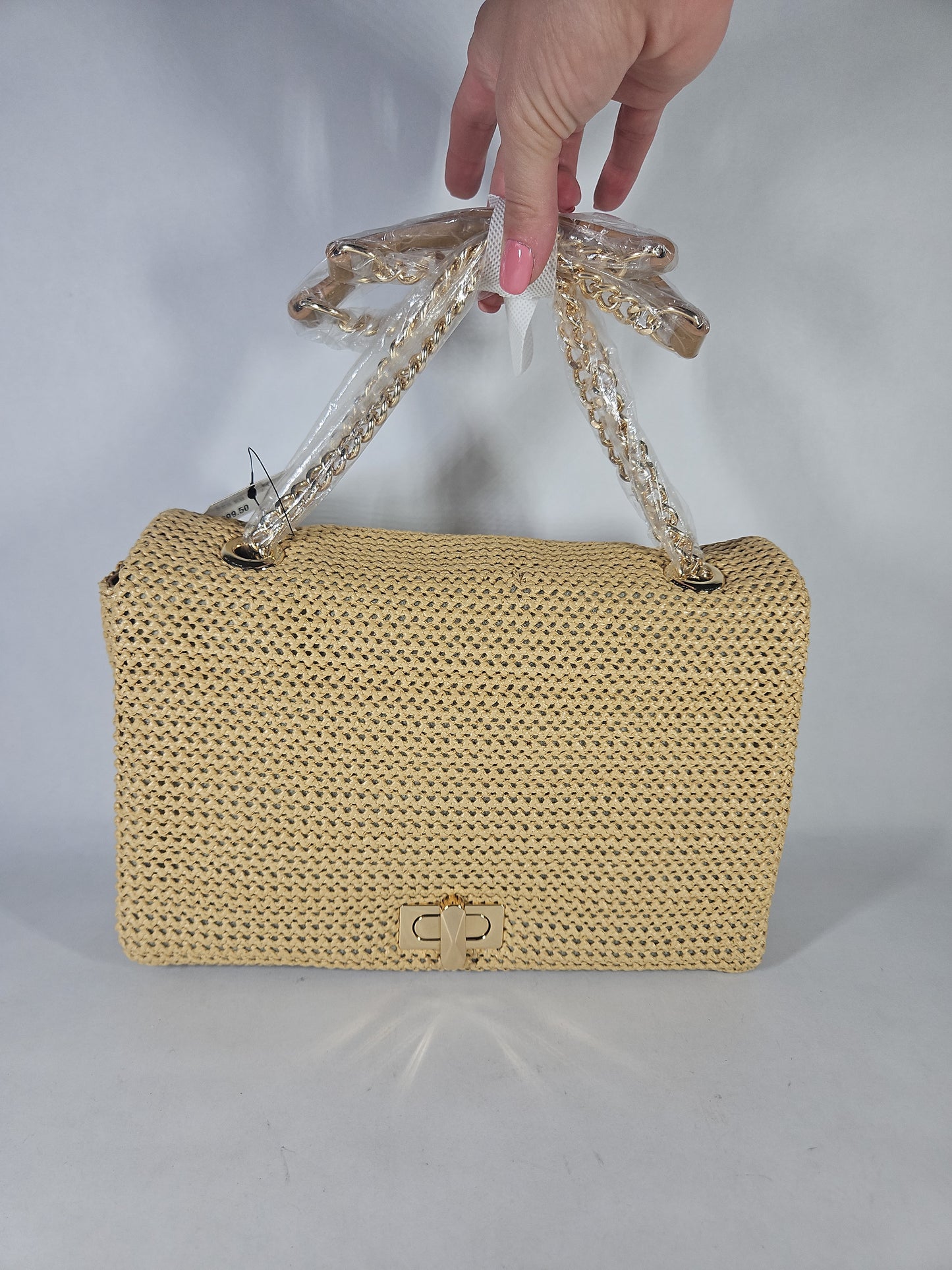 I.N.C. International Concepts Ajae Flap Straw Crossbody