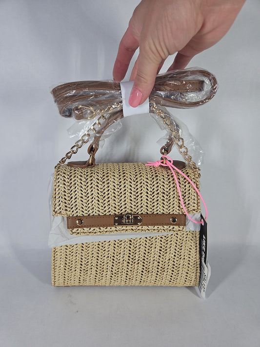 Like Dreams Neo Pastel Straw Crossbody Bag