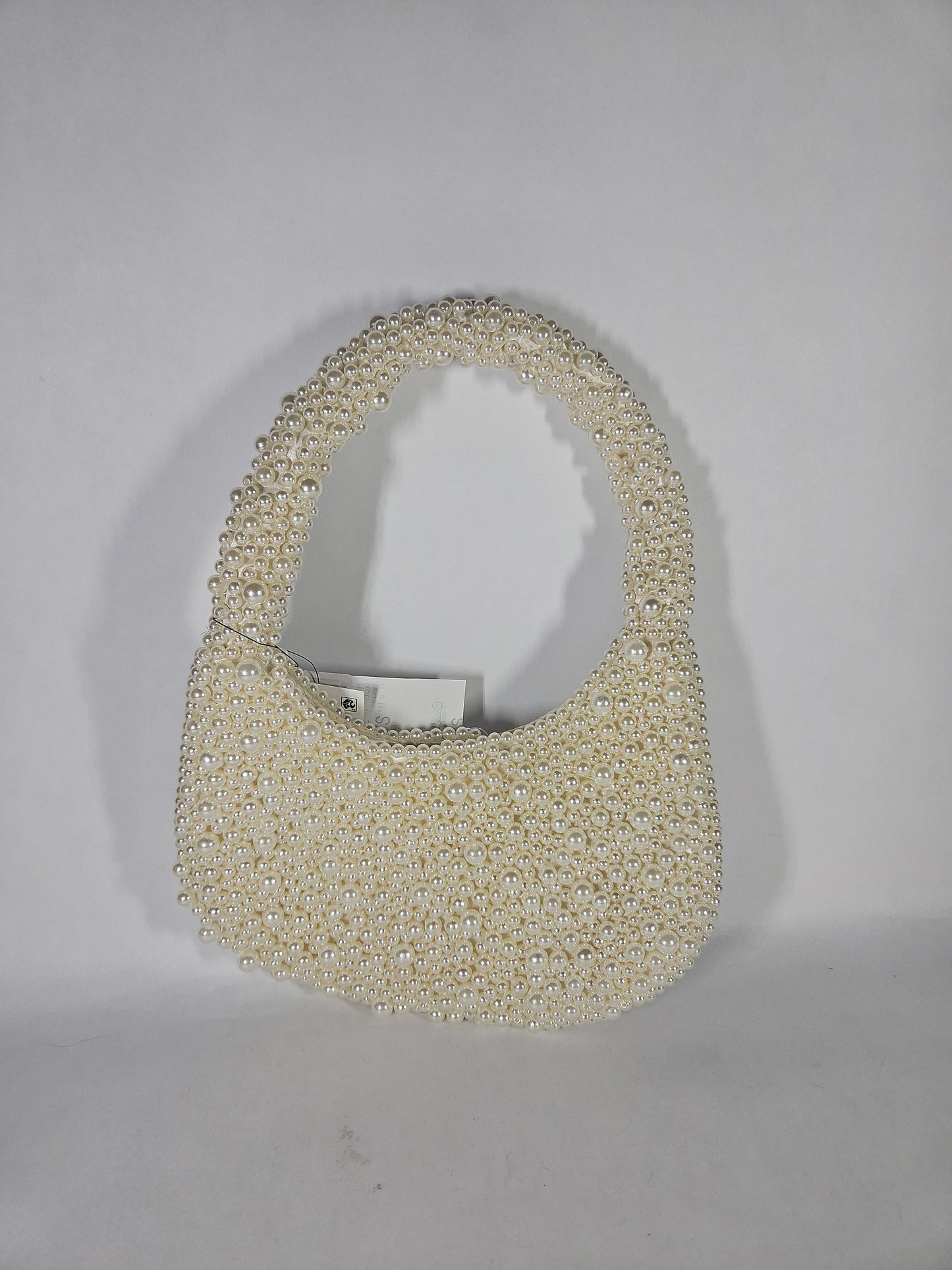 I.N.C. International Concepts All Over Pearl Pouch Clutch – Pearl