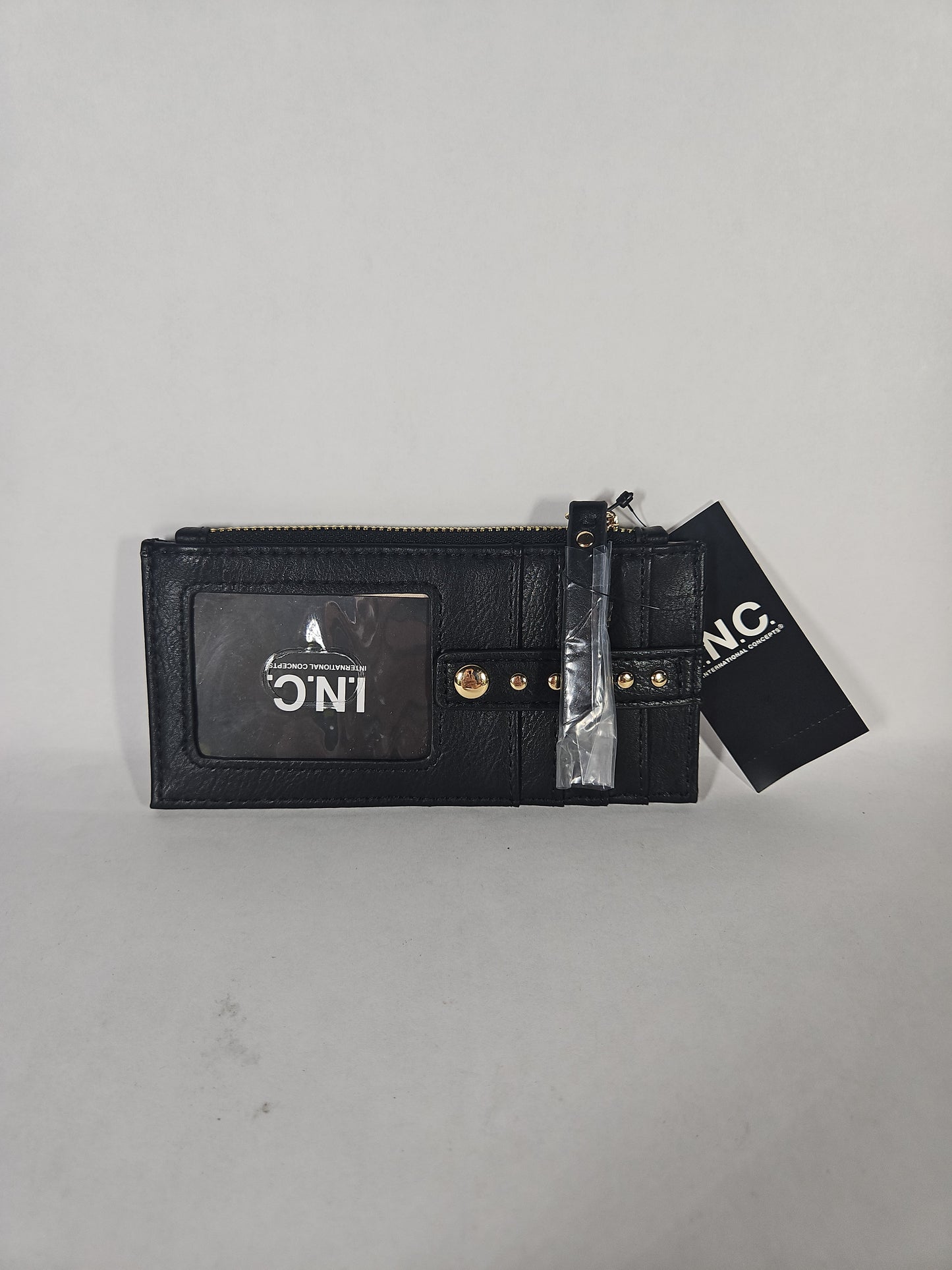 I.N.C. International Concepts Hazell Cardcase – Black/Gold