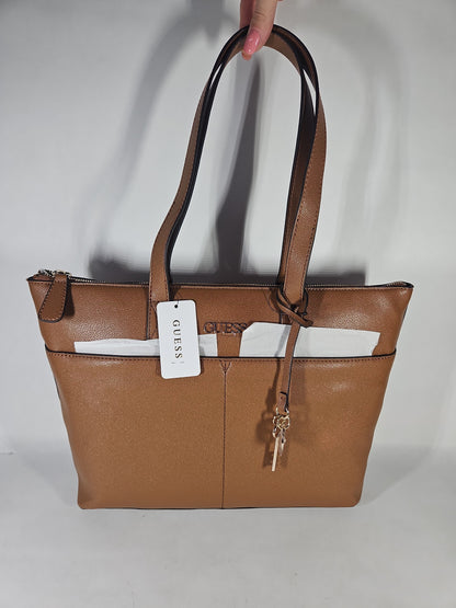 GUESS Azulena Extra-Large Tote Bag – Taupe