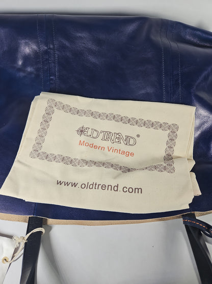 Old Trend Genuine Leather Forest Island Tote Bag – Navy