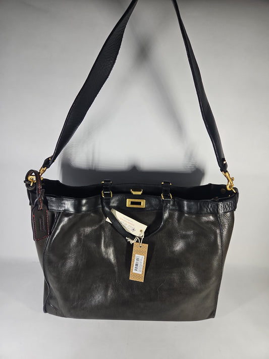 Old Trend Ixia Jet-Set Extra-Large Leather Tote Bag – Taupe