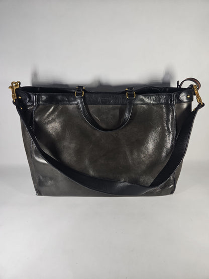 Old Trend Ixia Jet-Set Extra-Large Leather Tote Bag – Taupe