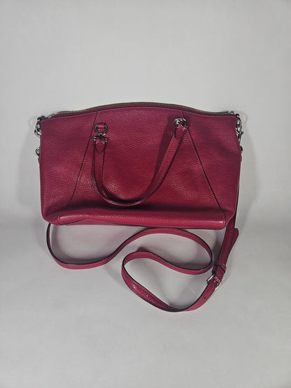 Coach F79997 Prairie Satchel – Dark Fuchsia USED