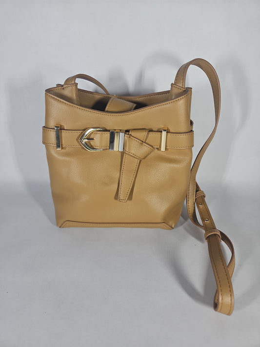 I.N.C. International Concepts Nailaa Belted Crossbody – Khaki/Taupe