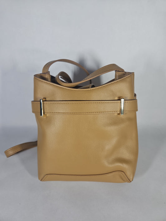 I.N.C. International Concepts Nailaa Belted Crossbody – Khaki/Taupe