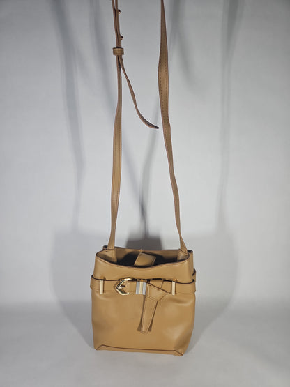 I.N.C. International Concepts Nailaa Belted Crossbody – Khaki/Taupe