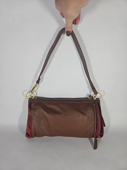 Hammitt Kyle Small Handbag – Monarch Velvet/Antique Gold