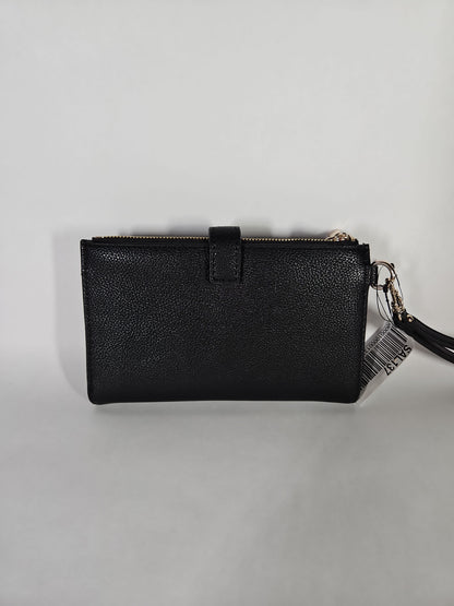 GUESS Yesba Double-Zip Organizer Wallet – Black