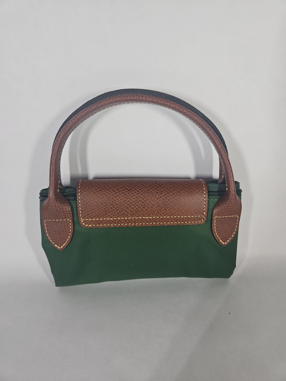 Longchamp Le Pliage Original Small Top Handle Handbag – British Green