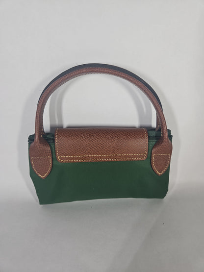Longchamp Le Pliage Original Small Top Handle Handbag – British Green
