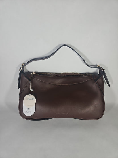 Melie Bianco Nicolette Shoulder Handbag – Espresso