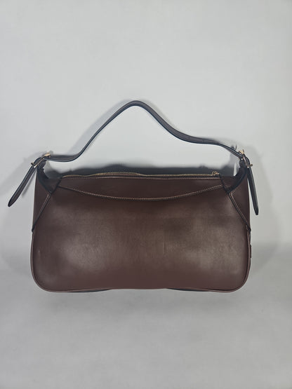 Melie Bianco Nicolette Shoulder Handbag – Espresso