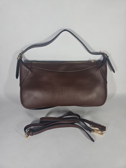 Melie Bianco Nicolette Shoulder Handbag – Espresso