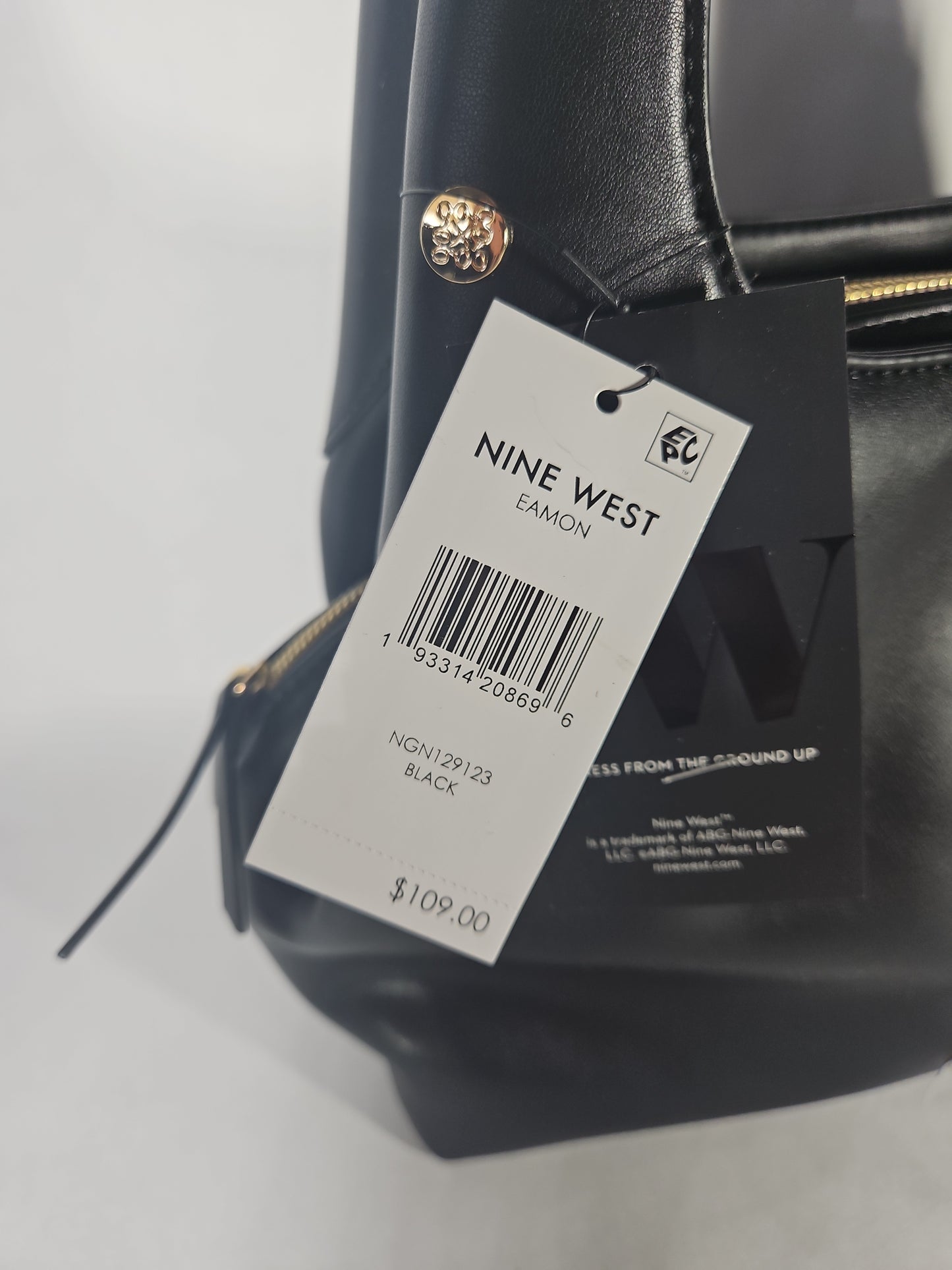 Nine West Eamon Large Shoulder Handbag – Black