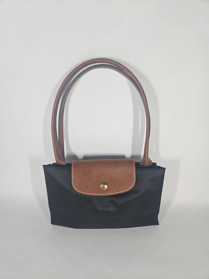 Longchamp Le Pliage Original Medium Shoulder Tote Handbag – Black